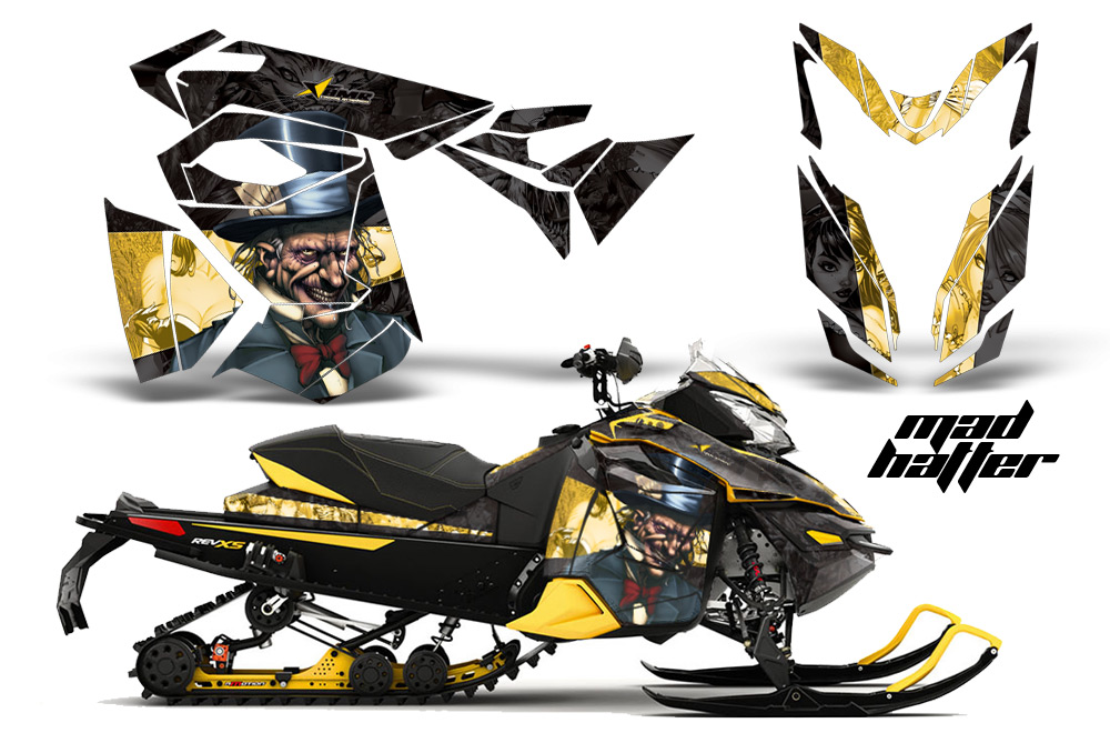 Ski-Doo Rev XS MXZ Renegade 2013 Graphics Kit MH BY